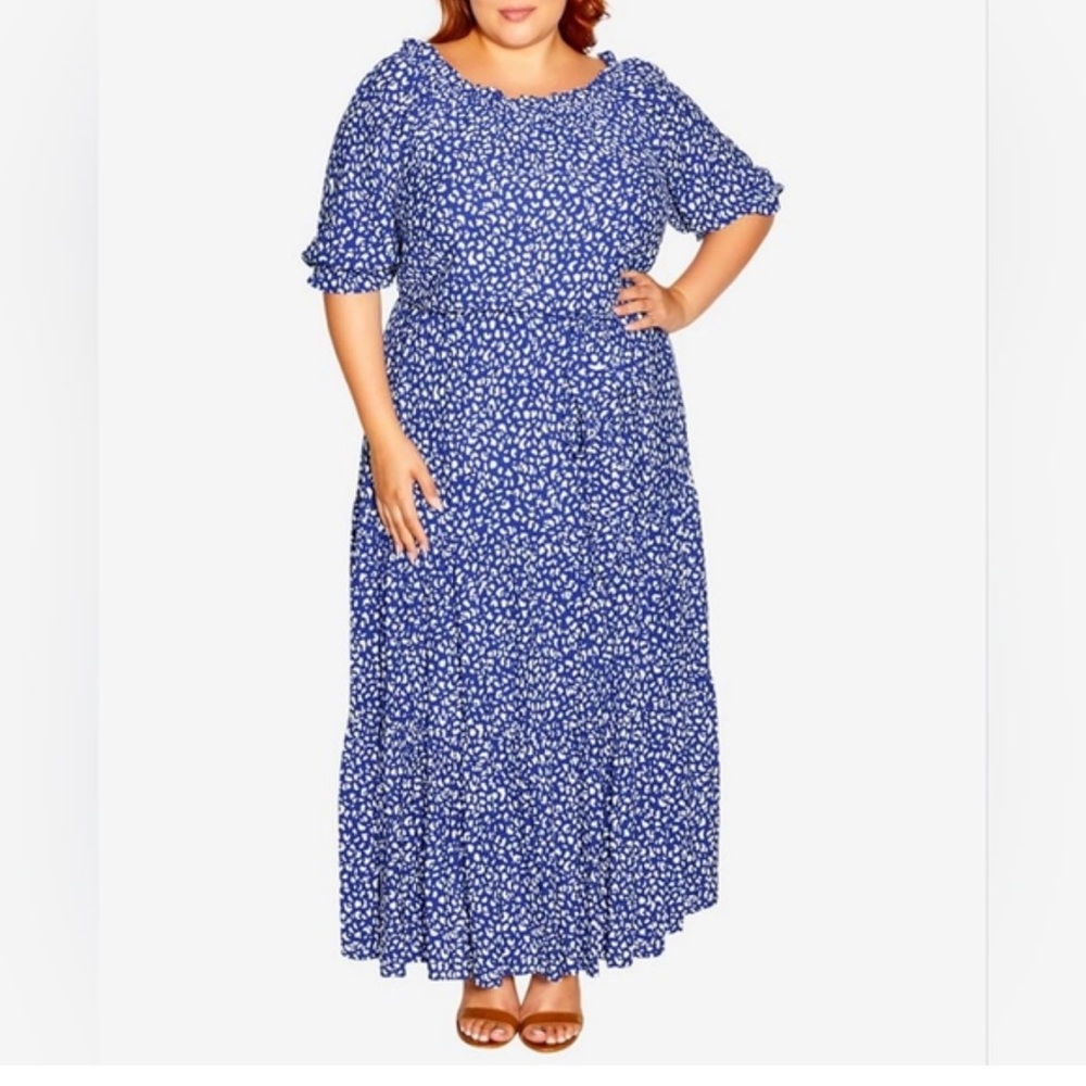 City chic Emily Midi / Maxi dress Size 20